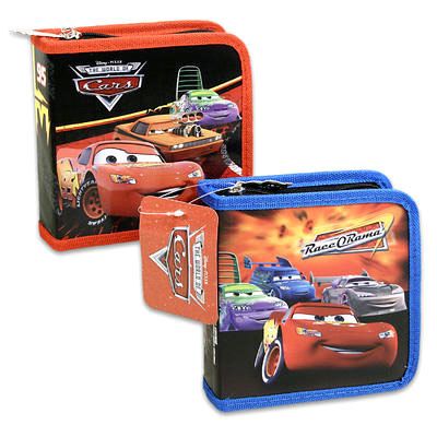 DISNEY Cars Mcqueen 24 CD DVD Carry Organizer Cases  