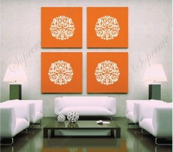 Beautiful carvings (set of 3) removable wall decals  