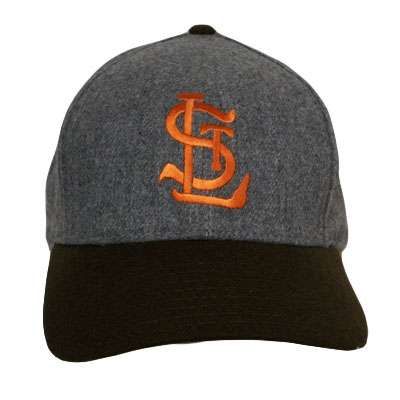 ST LOUIS CARDINALS BROWN HAT CAP VINTAGE 1924 FIT 6 7/8  