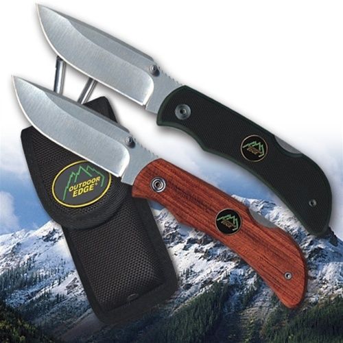 Outdoor Edge Pocket Lite PL10C Folding Knife BLACK  