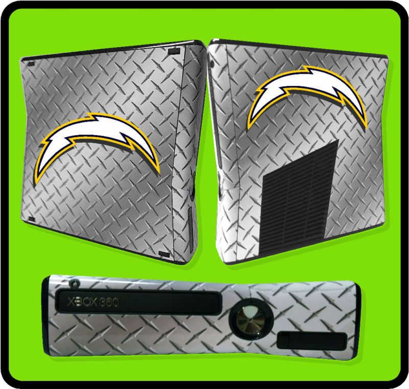 SAN DIEGO CHARGERS XBox 360 SLIM Decal Sticker Skin  