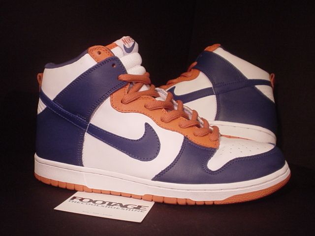 03 Nike Dunk High EURO KNICKS SUPA ROYAL BLUE ORANGE 11  