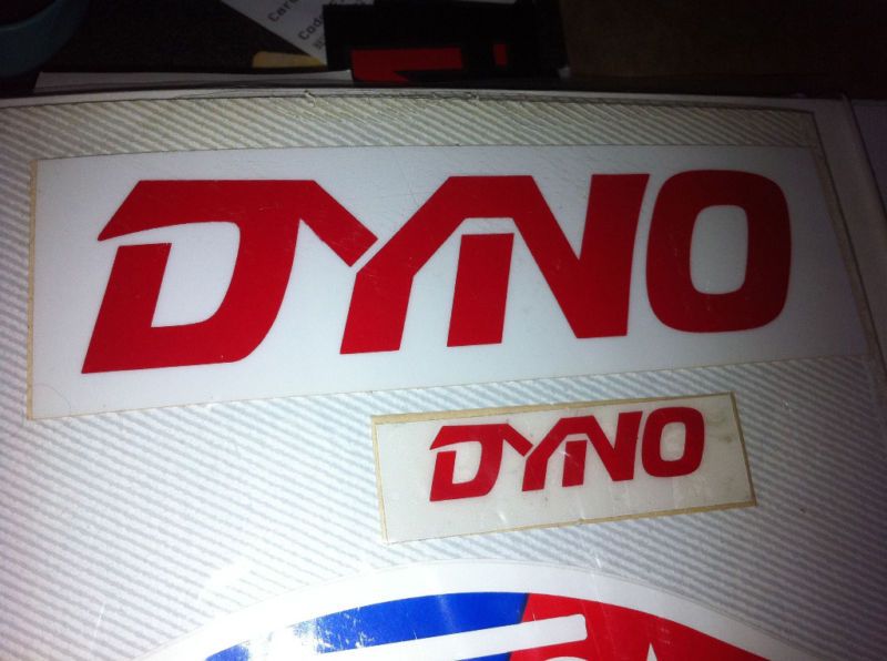 OLD SCHOOL BMX DYNO DECAL VINTAGE STICKER FREESTYLE  