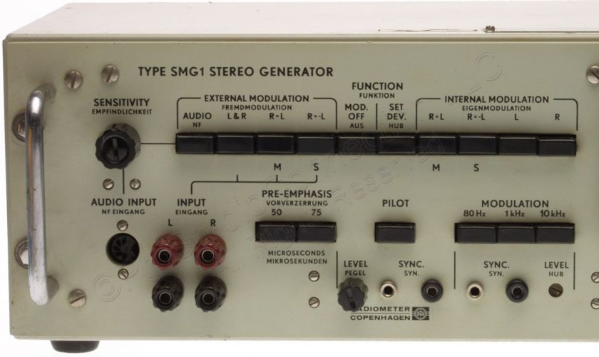   SMG1 Vintage Stereo Generator Test Equipment from The London Company