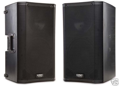 QSC K8 Speaker Pair   Free Totes and Shipping QSC K8 x2  
