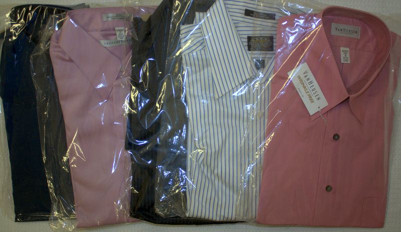 Designer Mens Dress Shirts 16 32/33 Large NWT  