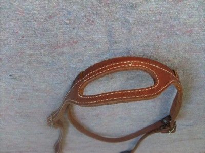 HANDMADE LEATHER SLOT EAR HEADSTALL RANCH HORSE TACK COWBOY  