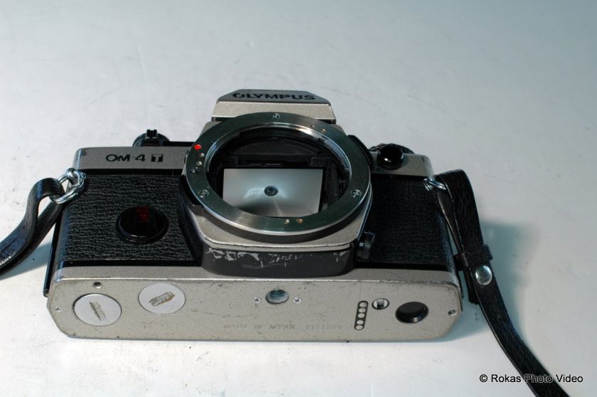 used olympus om 4t camera sn 1158044 made in japan i would rate it at 