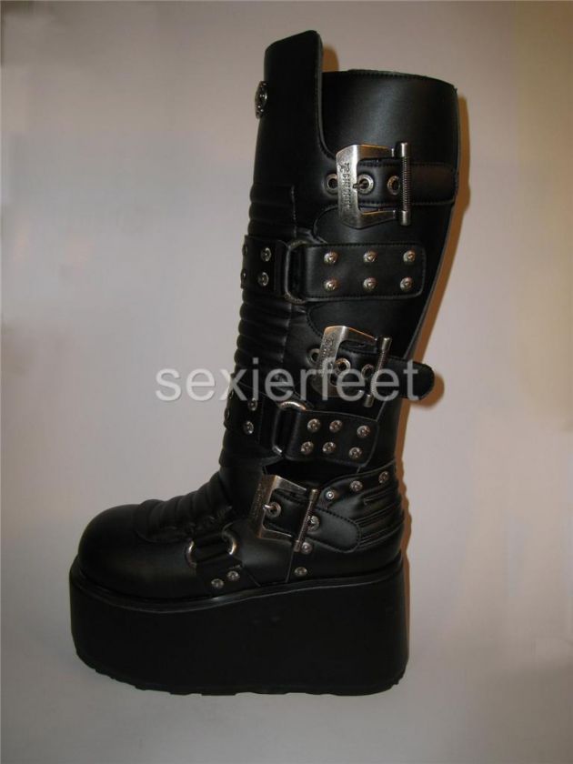 Demonia Mens/Unisex Halloween Boots CHOPPER 100 RIPSAW 518 MEGA 618 