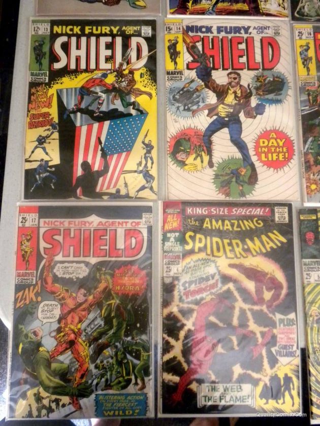 Marvel Silver Age Comic Collection Lot Amazing Spider Man X Men 