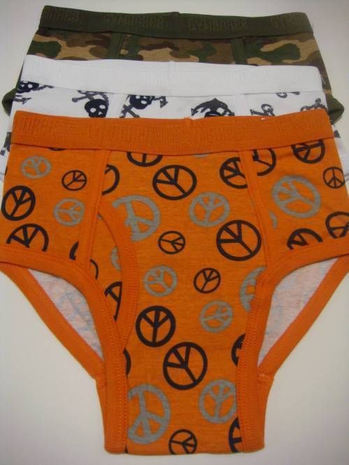   Boys 3 Pair Underwear Briefs 5 6 Yacht Team Snowboard Legend Skate