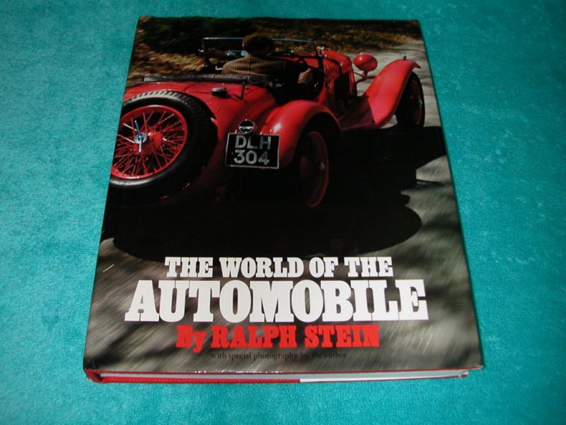   Ralph Stein~1973 HBDJ Book~Sports Cars~Shows~more 9780394479644  