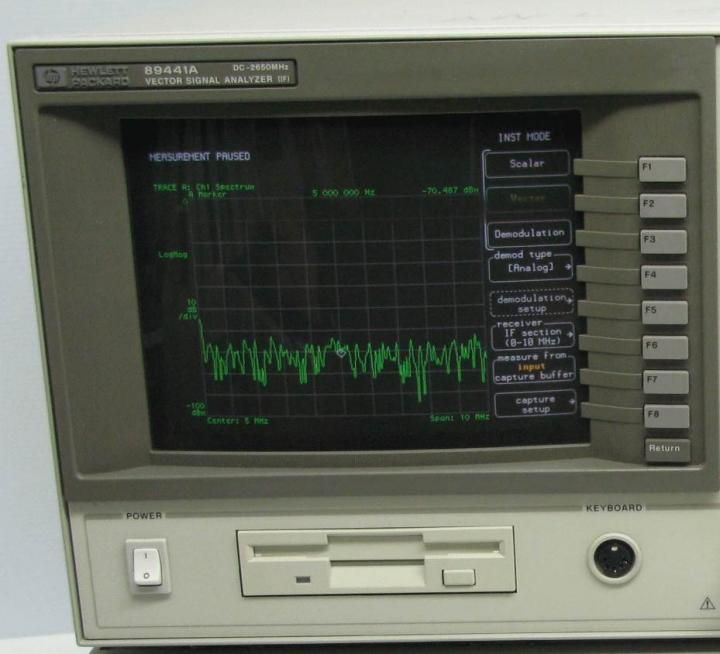 Hp Hewlett Packard 89441A Vector Signal Analyzer DC 2650 MHz  