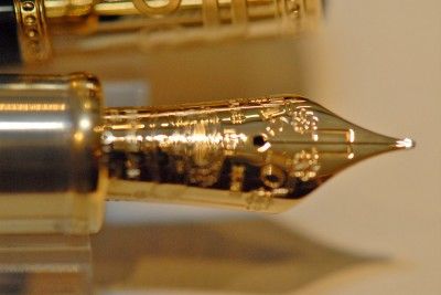 MONTBLANC ELIZABETH I FOUNTAIN PEN # 3508/4810 COMPLETE, RARE 