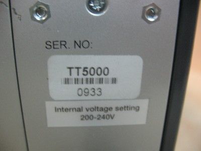   Descrambler TT5035 TT5000 3U SERIES 1 ASI I/O RS232 NET ADAPTER QPSK