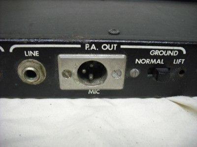 Vintage Ashly SC 40 Instrument Preamp SC40  