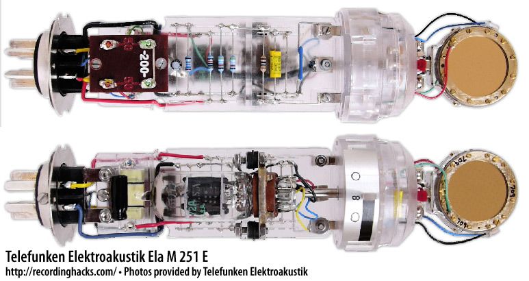   Telefunken 250/251 modular construction technique is retained