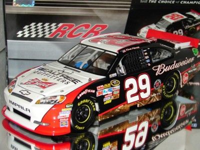 2011 KEVIN HARVICK #29 BUDWEISER REALTREE IMPALA 124  