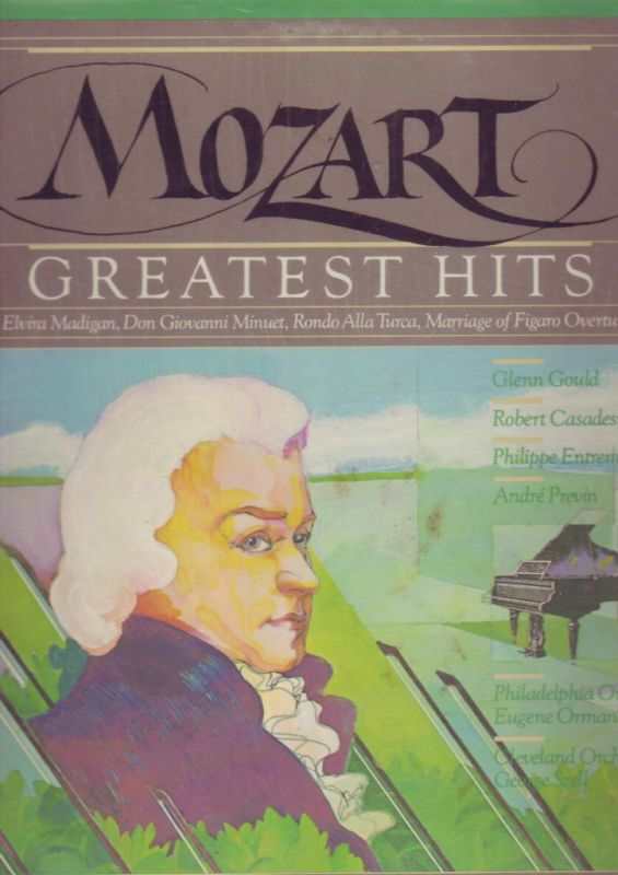 MOZART GREATEST HITS   CBS MASTERWORKS 6  