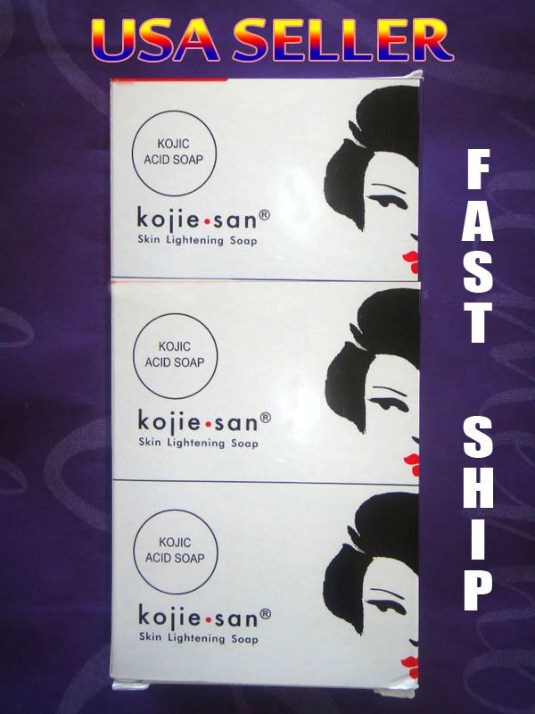 KOJIE SAN KOJIC SKIN LIGHTENING SOAPS USA SELLER 10.6oz (3.5oz/100g 