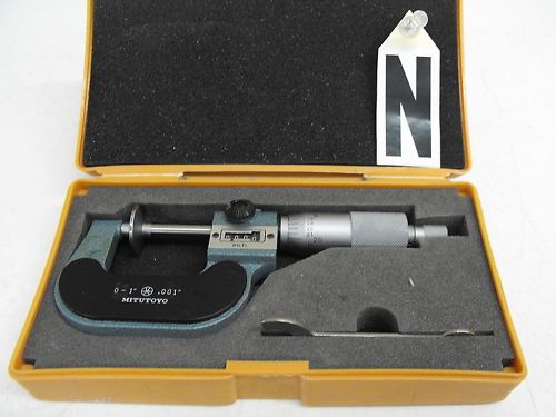 MITUTOYO MFG, CO. DIGIT OUTSIDE MICROMETER M# 223 125  