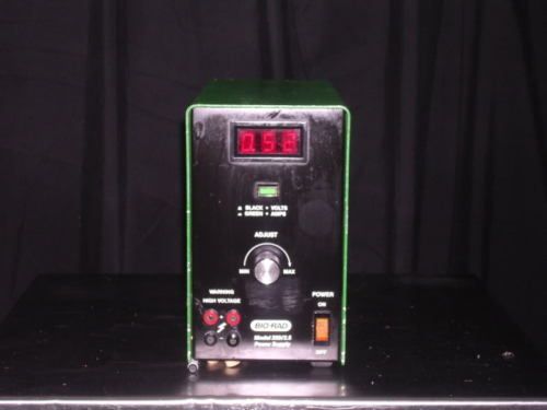 BIO RAD 250/2.5 ELECTROPHORESIS POWER SUPPLY 250V 2.5A  