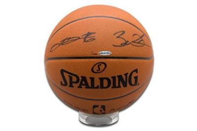 LeBron James/Dwayne Wade Dual Autographed Official NBA  