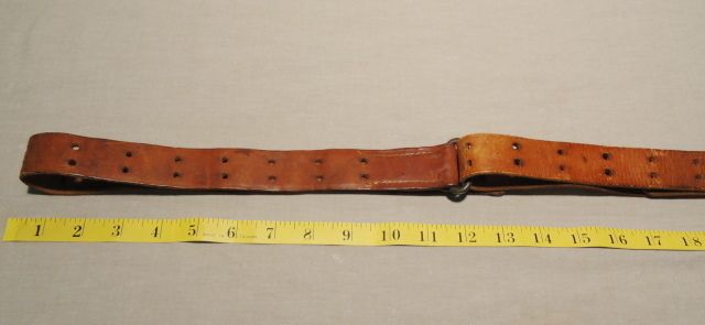 US WWII 1944 Dated Milsco M 1907 Leather Rifle Sling   Garand 