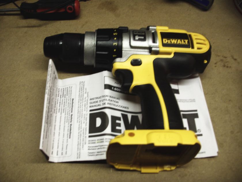 DEWALT DCD970/DCD950 HAMMERDRILL/ DRIVER DC9180 DC9310 DC9181 18V 