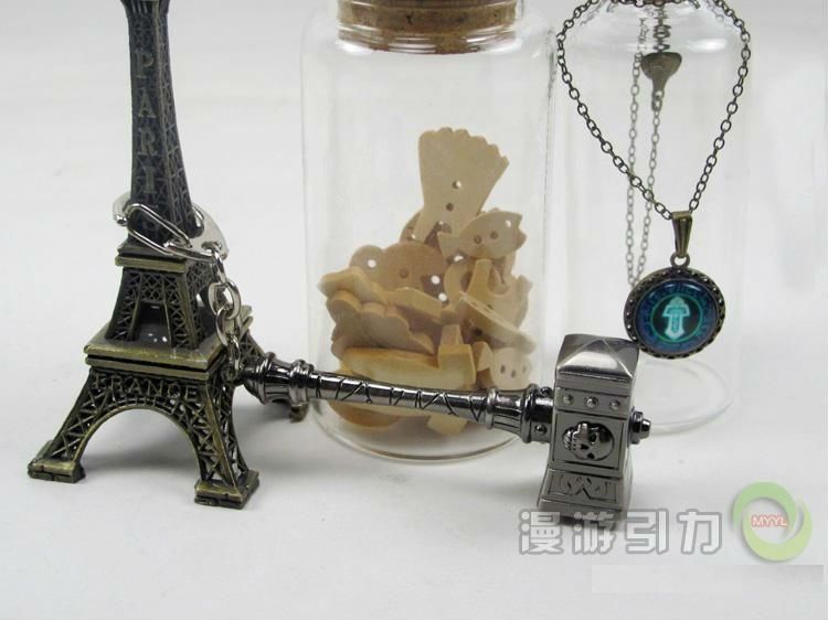 WOW Lich King Frostmourne Doomhammer Keychain /Pendants/Cosplay  