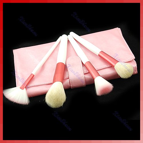 18Pcs Eyeshadow Brusher Makeup Brush Set Kit+Pink Case  