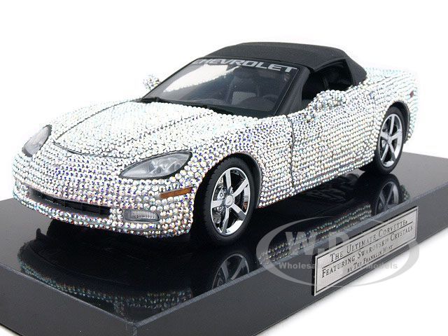 CHEVROLET CORVETTE C6 SWAROVSKI CRYSTALS 1/24 1of500  