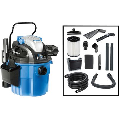 Vacmaster Wall Mount Wet/Dry Vac 5 Gallon 5 HP  New  