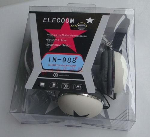 Mix style Star Pattern 3.5mm PC Earphone Headphone   