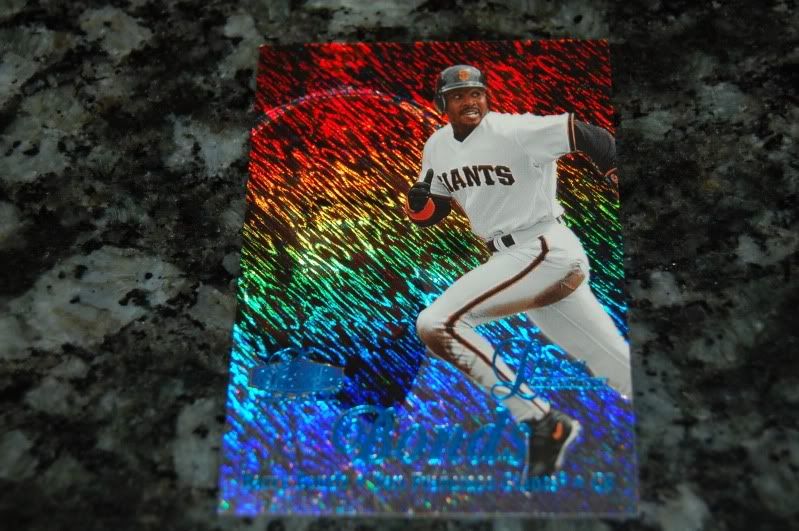 Barry Bonds 1998 Flair Showcase Row1 Seat 36 #089/100  