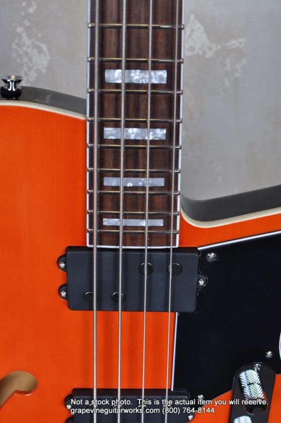 Reverend Dub King Semihollow Electric Bass Guitar  