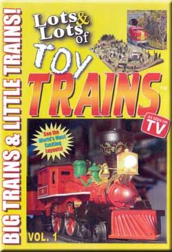Lots & Lots of Toy Trains Vol 1 DVD Sealed Lego Garden  