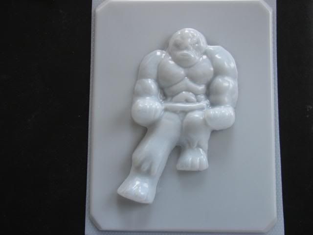 INCREDIBLE HULK LARGE Chocolate Candy Soap Mold  