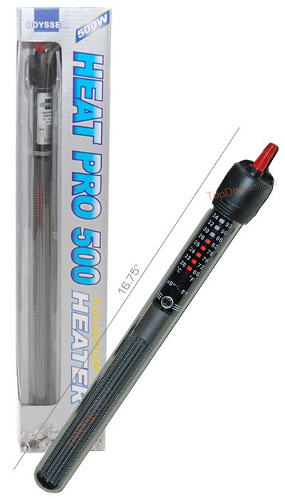 Aquarium Heater 500 Watts 500W Submersible 100   130 g Freshwater 