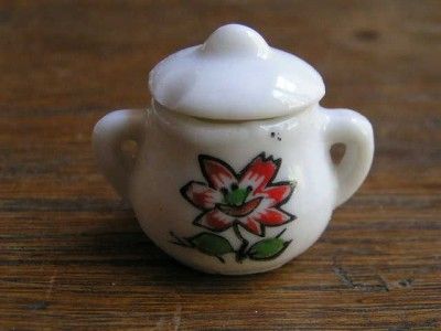 Vintage miniature porcelain toy Tea Set. Japan  