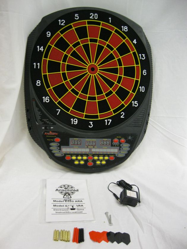 Arachnid Interactive 6000 Soft Tip Electronic 15.5 Dart Game  