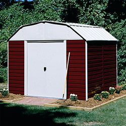 Arrow RH1014, Red Barn 10x14 Outdoor Storage Shed  