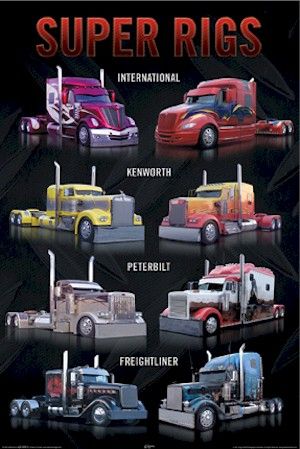 autos super rigs poster