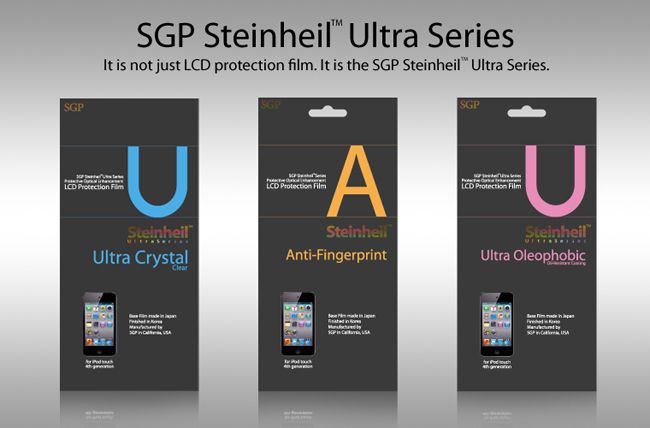 SGP Steinheil Ultra Crystal Film   Apple iPod Touch 4G  