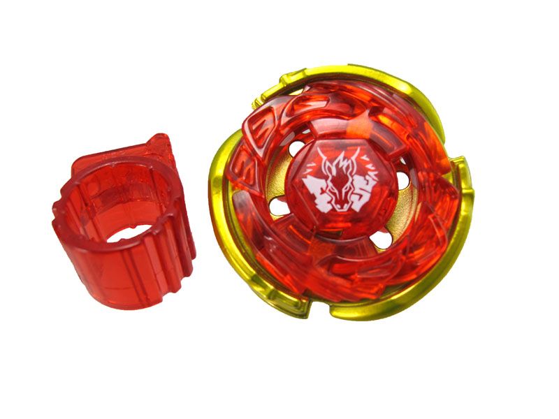 BEYBLADE METAL FUSION GOLD INFERNO STORM PEGASUS RARE  