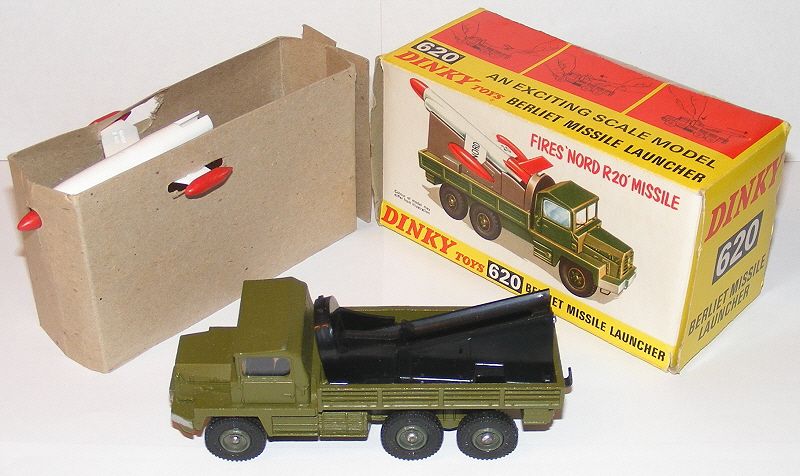 Dinky Toys #620 Berliet Nord R20 Missile Launcher MIB  