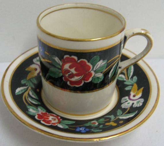 BOOTHS c1906 Henry Morgan Co ELIZABETHAN CUP & SAUCER s  