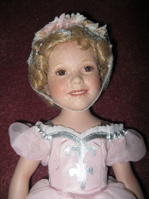 SHIRLEY TEMPLE BALLERINA DOLL / DANBURY MINT / BOX  