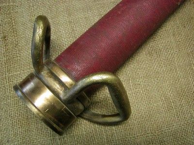 Vintage Brass Firemen Hose Nozzle Antique Firefighting  