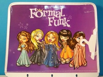 BRATZ WORLD TOUR DOLL CASE WITH INSERTS~CASE #2  